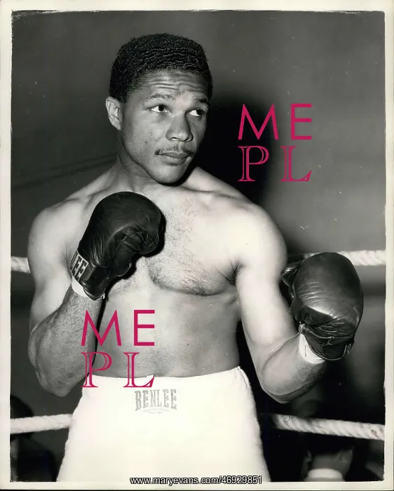  : Boxing. Jun. 02, 1956 - Yolande Pompey - to Fight Archie Moore