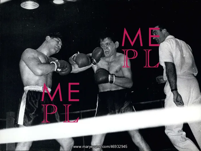 : Boxing. Mar. 08, 1957 - Peter M?ller became the German middle-weight champion : Boxing. Mar. 08, 1957 - Peter M?ller became the German middle-weight champion