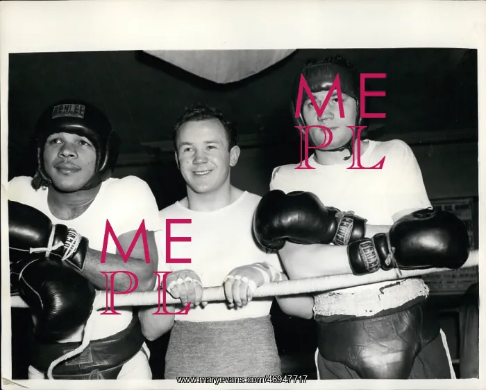 : Boxing. Feb. 25 Three Boxing stars in Training Pompey- McCarthy and Lazar : Boxing. Feb. 25 Three Boxing stars in Training Pompey- McCarthy and Lazar