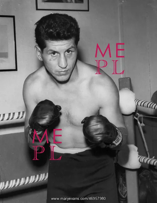 : Boxing. Dec. 21 Americas joey Giardello - In training for contest with Terry Downes : Boxing. Dec. 21 Americas joey Giardello - In training for contest with Terry Downes
