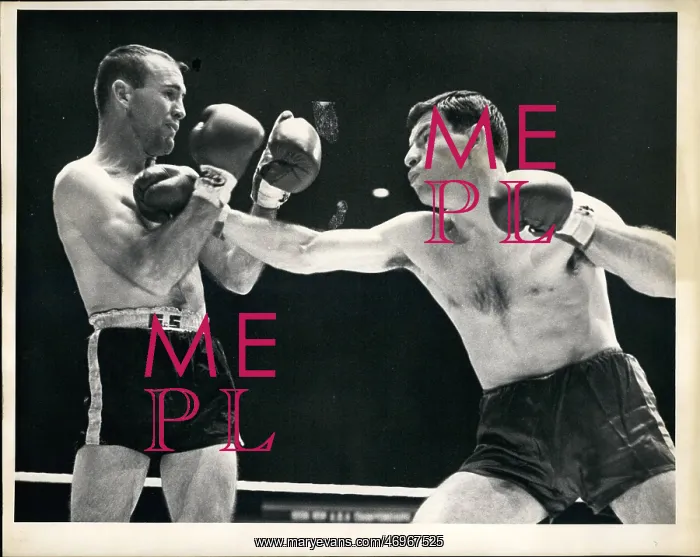: Boxing. Feb. 26 Curvis Prods With A Right: British Welterweight champion Brian Curvis : Boxing. Feb. 26 Curvis Prods With A Right: British Welterweight champion Brian Curvis