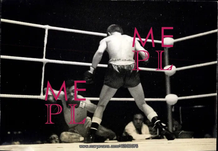: Boxing. Feb. 10, 1960 - John Caldwell K.O : Boxing. Feb. 10, 1960 - John Caldwell K.O