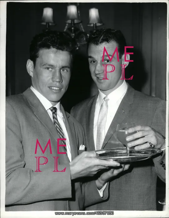 : Boxing. Jun. 06, 1961 - Luncheon in honour of World Middleweight boxing : Boxing. Jun. 06, 1961 - Luncheon in honour of World Middleweight boxing