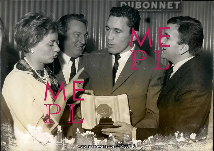 : Boxing. Sep. 09, 1960 - French Boxer Rewarded. : Boxing. Sep. 09, 1960 - French Boxer Rewarded.