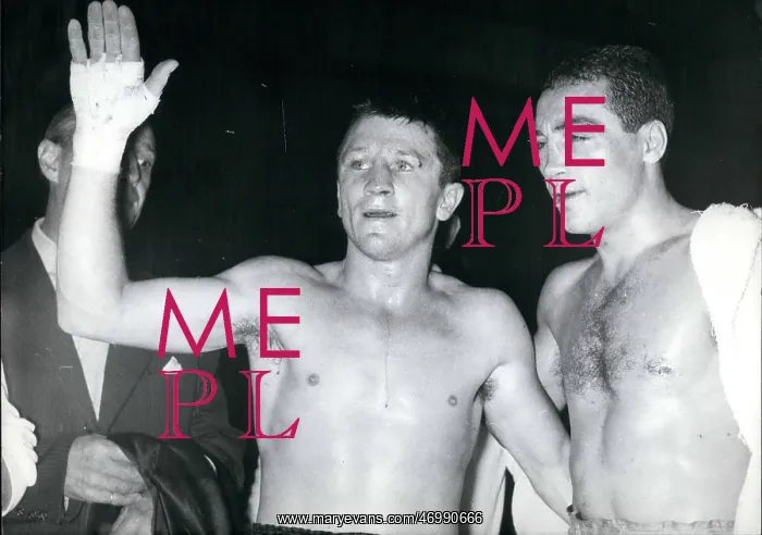 : Boxing. Oct. 10, 1961 - Kenny Lane Beats Hashas On Points The American : Boxing. Oct. 10, 1961 - Kenny Lane Beats Hashas On Points The American