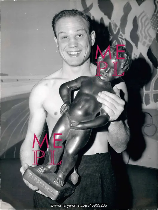 : Boxing. Mar. 03, 1961 - Lamperti-Boysaw At Palais Des Sports : Boxing. Mar. 03, 1961 - Lamperti-Boysaw At Palais Des Sports