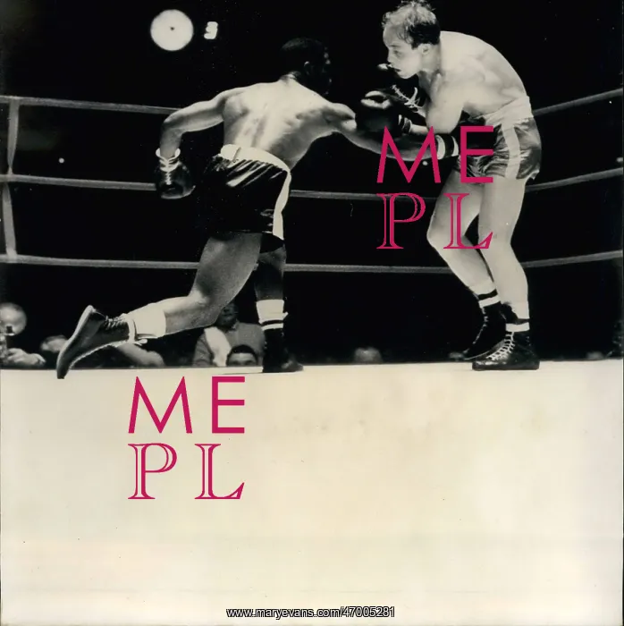: Boxing. Jan. 01, 1961 - Moore-Lamperti at the Paris Palais Des Sports : Boxing. Jan. 01, 1961 - Moore-Lamperti at the Paris Palais Des Sports