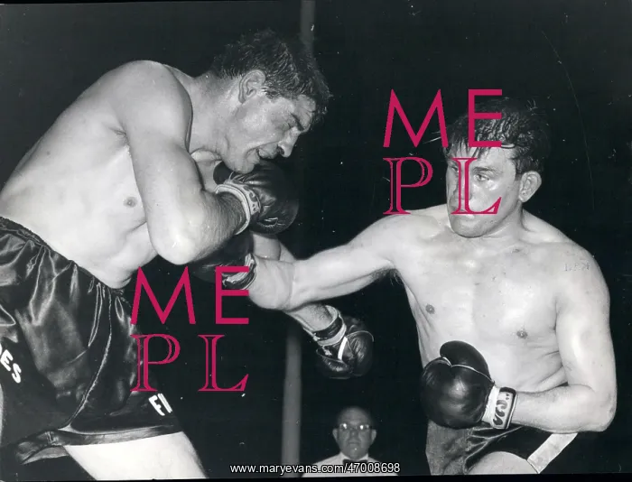 : Boxing. May 05, 1963 - Italian Giulio Rinaldi kept his European light heavyweight : Boxing. May 05, 1963 - Italian Giulio Rinaldi kept his European light heavyweight