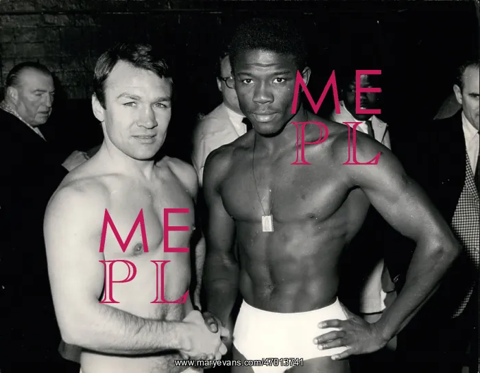 : Boxing. Dec. 12, 1964 - Weigh-in for Charnley - Griffiths fight. : Boxing. Dec. 12, 1964 - Weigh-in for Charnley - Griffiths fight.