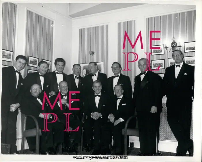 : Boxing. Nov. 21, 1960 - 21-11-60 Georges Carpentier is guest of honour : Boxing. Nov. 21, 1960 - 21-11-60 Georges Carpentier is guest of honour