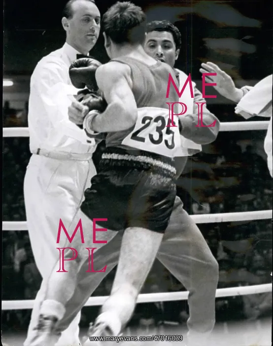 : Boxing. Oct. 10, 1964 - Olympic games in Tokyo : Boxing. Oct. 10, 1964 - Olympic games in Tokyo