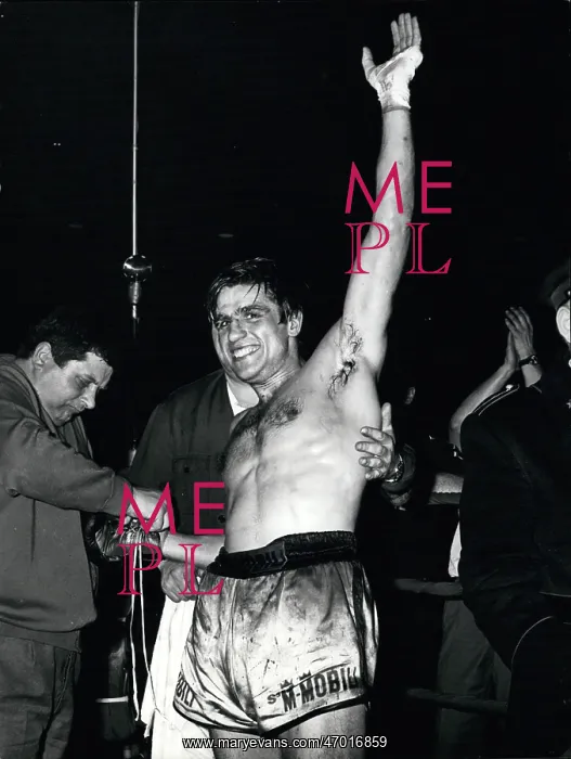 : Boxing. Feb. 02, 1966 - Nino Benvenuti outpointed the America's Don Fullmen : Boxing. Feb. 02, 1966 - Nino Benvenuti outpointed the America's Don Fullmen