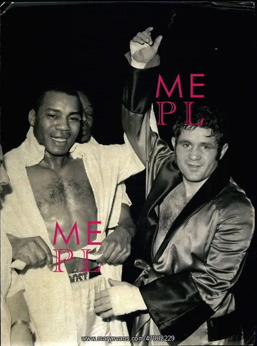 : Boxing. Jan. 09, 1968 - Boxer Jean Josselin (right) beat Leroy Roberts : Boxing. Jan. 09, 1968 - Boxer Jean Josselin (right) beat Leroy Roberts