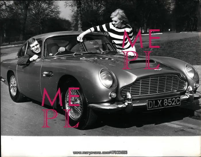 : Boxing. Mar. 03, 1965 - BILLY WALKER COLLECTS HIS ASTON MARTIN DB5 : Boxing. Mar. 03, 1965 - BILLY WALKER COLLECTS HIS ASTON MARTIN DB5