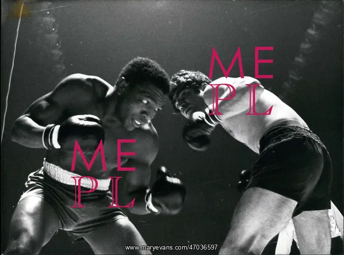 : Boxing. Nov. 19, 1968 - Juarez de Lima and Jacques Marty During Match : Boxing. Nov. 19, 1968 - Juarez de Lima and Jacques Marty During Match
