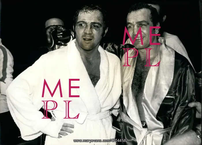 : Boxing. Jan. 26, 1971 - The boxing match between Marcel Cerdan : Boxing. Jan. 26, 1971 - The boxing match between Marcel Cerdan