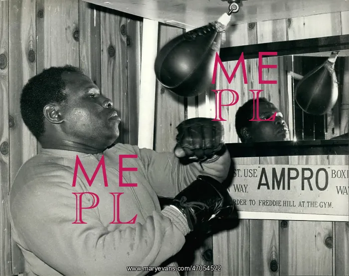 : Boxing. Oct. 10, 1970 - Training for Next Week's Heavyweight Fight. : Boxing. Oct. 10, 1970 - Training for Next Week's Heavyweight Fight.