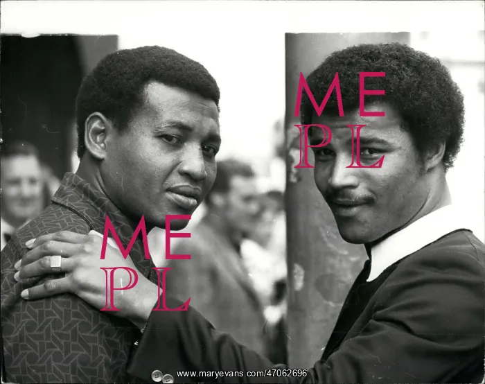 : Boxing. Sep. 09, 1973 - Reception in London for John Conteh and Vincente Rondon : Boxing. Sep. 09, 1973 - Reception in London for John Conteh and Vincente Rondon