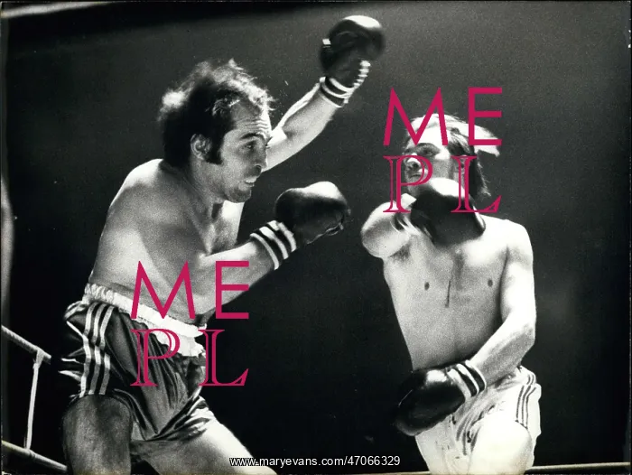 : Boxing. Dec. 05, 1972 - Marcel Cerdan and Robbert Gallois During Match : Boxing. Dec. 05, 1972 - Marcel Cerdan and Robbert Gallois During Match