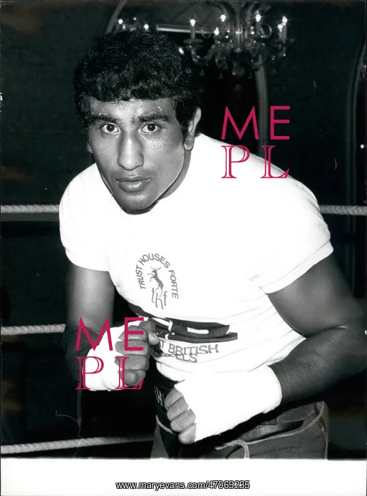 : Boxing. Aug. 08, 1974 - Jorge Ahumada of Argentine Prepares for the World : Boxing. Aug. 08, 1974 - Jorge Ahumada of Argentine Prepares for the World