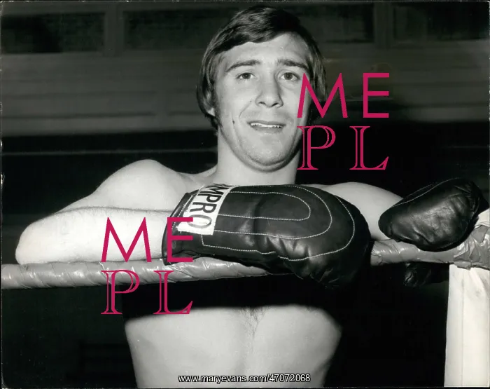 : Boxing. Mar. 03, 1974 - John H. Stracey trains for fight with Jack Tillman; : Boxing. Mar. 03, 1974 - John H. Stracey trains for fight with Jack Tillman;