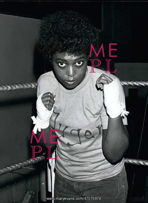 : Boxing. Oct. 10, 1974 - World's first black women boxers - Jackie Tonawanda : Boxing. Oct. 10, 1974 - World's first black women boxers - Jackie Tonawanda