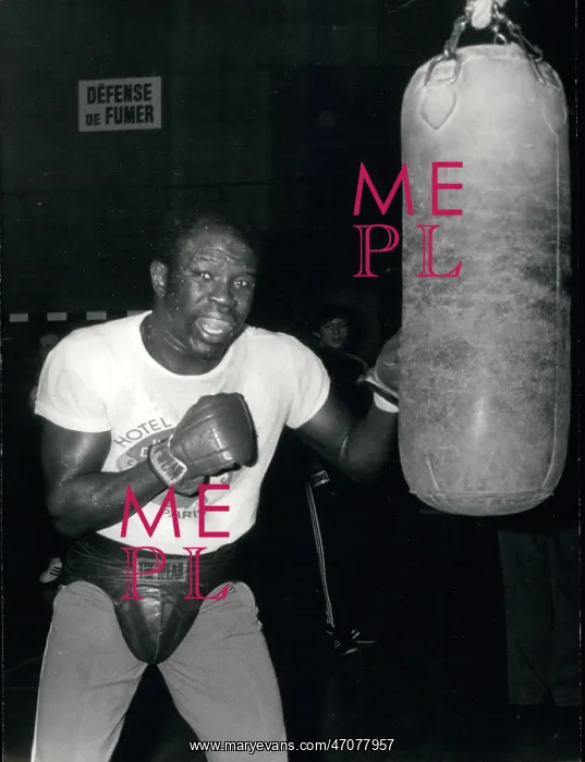 : Boxing. Feb. 06, 1976 - He will play Loucif Hamani at the Palais des Sports : Boxing. Feb. 06, 1976 - He will play Loucif Hamani at the Palais des Sports