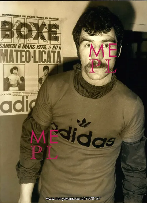: Boxing. Mar. 04, 1976 - Boxer Jean Mateo will fight Tony Licata : Boxing. Mar. 04, 1976 - Boxer Jean Mateo will fight Tony Licata