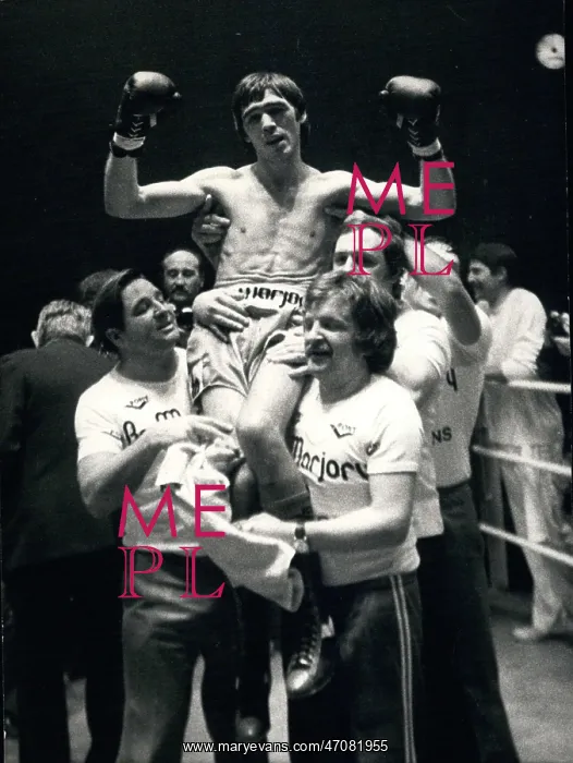 : Boxing. Dec. 06, 1977 - He beat Primo Bandini (Italy) : Boxing. Dec. 06, 1977 - He beat Primo Bandini (Italy)