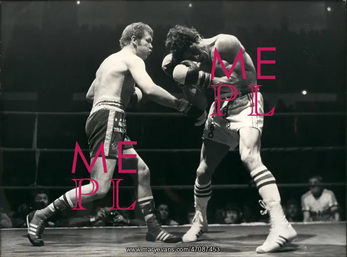 : Boxing. Feb. 02, 1980 - Kevin Finnegan Once Again European Champion : Boxing. Feb. 02, 1980 - Kevin Finnegan Once Again European Champion
