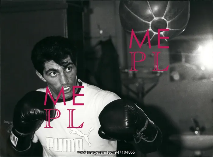 : Boxing. Nov. 11, 1985 - Hard Fight For Scacchia Swiss Boxer Enrico Scacchia : Boxing. Nov. 11, 1985 - Hard Fight For Scacchia Swiss Boxer Enrico Scacchia