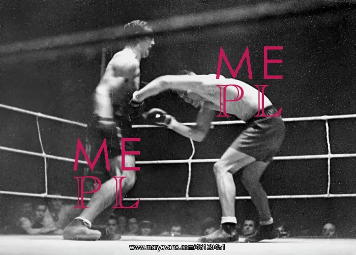 : Boxing match in Berlin : Boxing match in Berlin