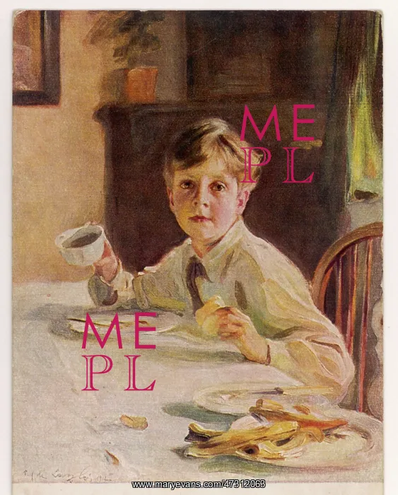  : BOY AT BREAKFAST 1932