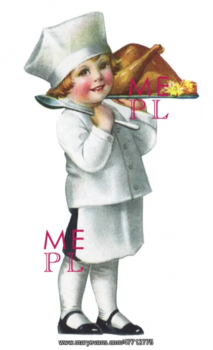  : Boy Chef Totes Turkey
