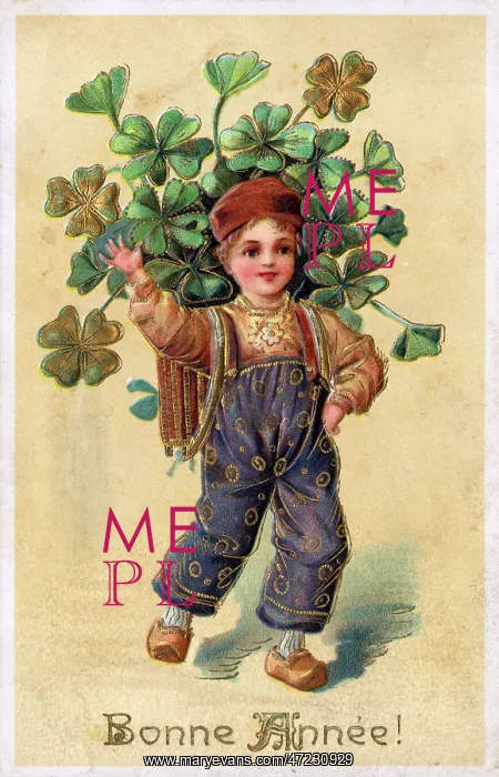 : BOY WITH CLOVER : BOY WITH CLOVER