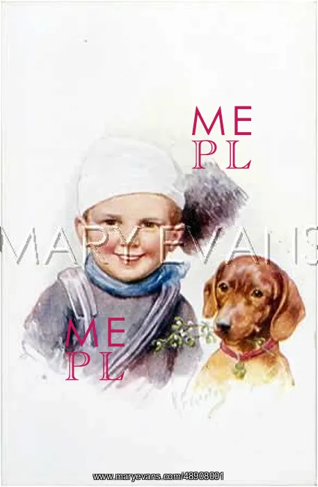  : BOY AND DACHSHUND