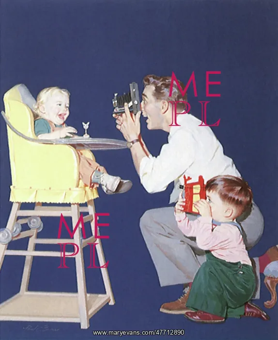 : Boy and Dad Snap Photos : Boy and Dad Snap Photos