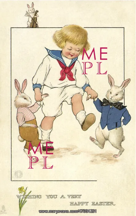  : Boy with Dancing Bunnies