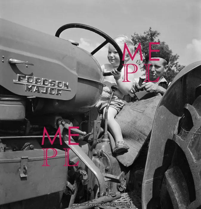 : Boy Driving Tractor : Boy Driving Tractor