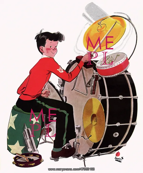  : Boy on Drum Set