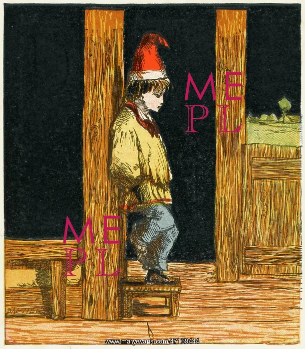 : BOY IN DUNCE'S HAT, 1867 : BOY IN DUNCE'S HAT, 1867