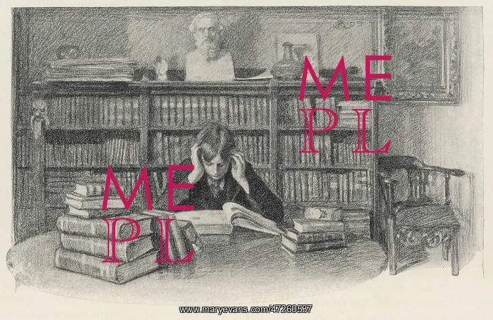  : BOY ENGROSSED IN A BOOK