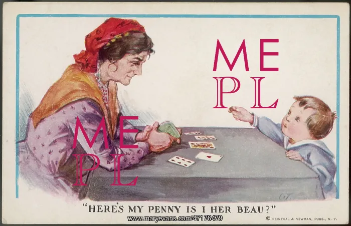 : Boy and fortune teller : Boy and fortune teller