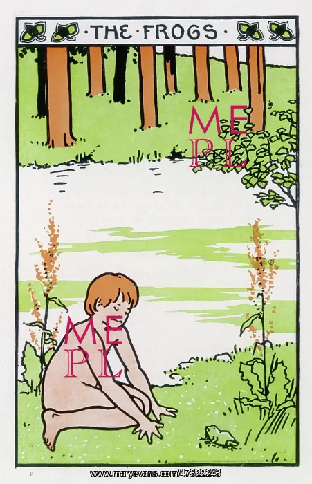 : BOY WITH FROG : BOY WITH FROG
