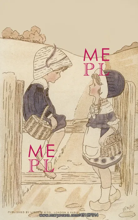 : Boy and girl in the country : Boy and girl in the country