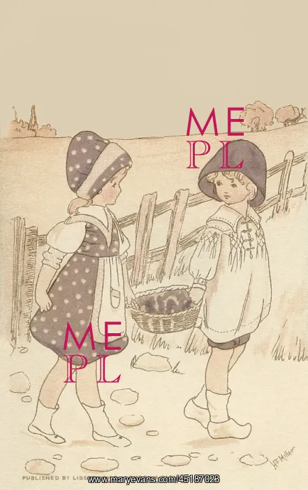 : Boy and girl in the country : Boy and girl in the country
