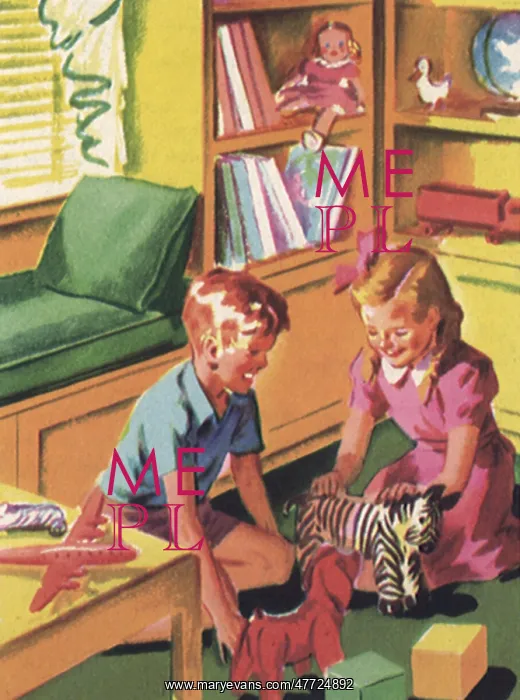 : Boy and Girl Playing : Boy and Girl Playing