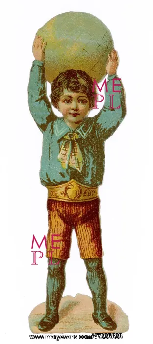  : Boy and Globe