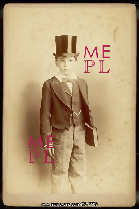  : Boy in Top Hat - Photo