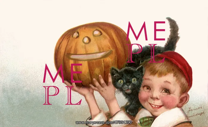 : Boy Holding Up Jack-o-Lantern : Boy Holding Up Jack-o-Lantern